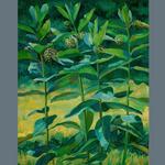 Milkweed, oil on canvas