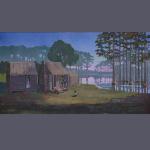 projected mural, Delta Cultural Center, Helena, Arkansas, Quatrefoil Associates