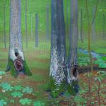 mural detail, Robinson Nature Center, Howard County, Maryland, Howard & Revis Design
