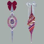 painter's elevations, Sugarplum and Arabian ornaments, Nutcracker, Ballet Austin