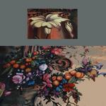 details, Elixir of Love, designed and painted for Baltimore Opera