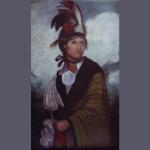 detail, America's Robin Hood, designed and painted for the Dayton Ballet