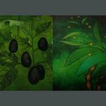 details, Peter Pan, designed and painted for Cincinnati Ballet